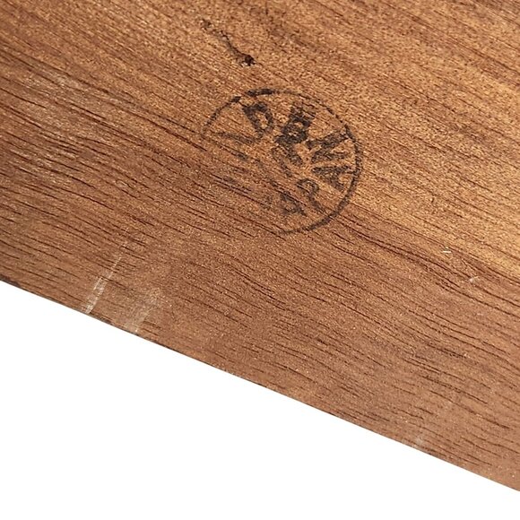 Vintage Wooden Jewelry Box Storage Chest With Drawers & Cabinet 18"L x 7"H - Picture 4 of 16